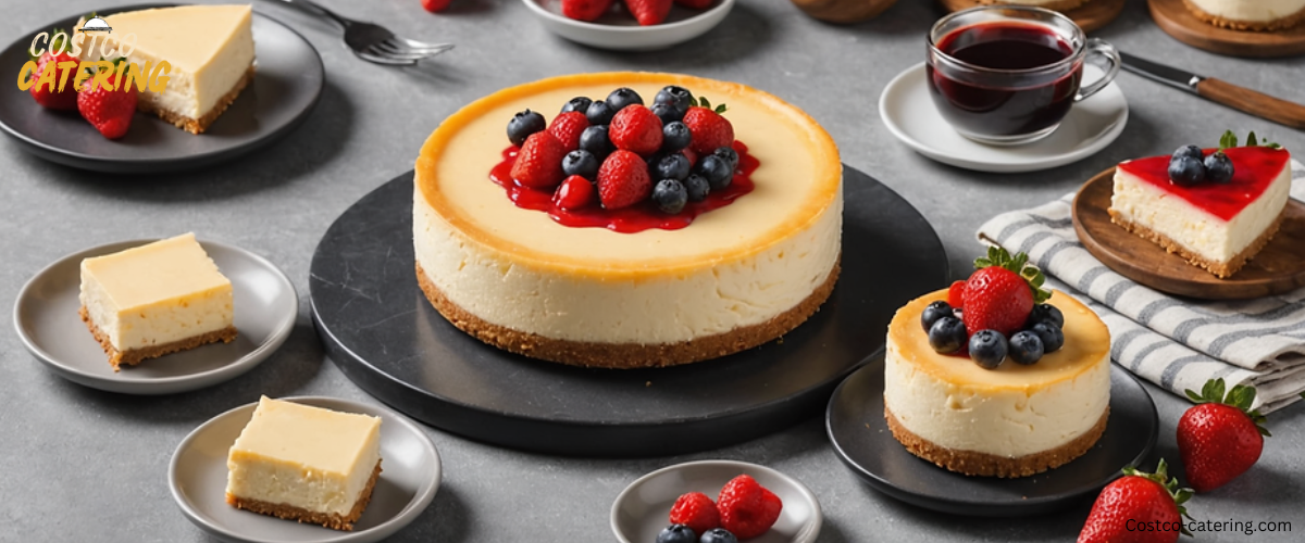 Costco Cheesecake & Mini Pastries