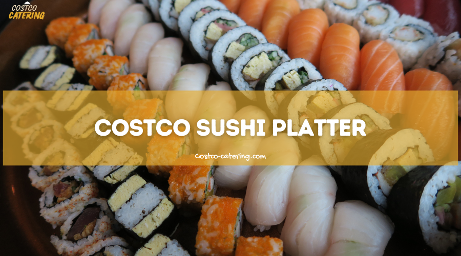 Costco sushi platter