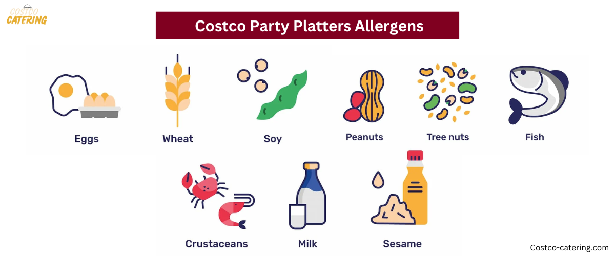 Costco Party Platters Allergens